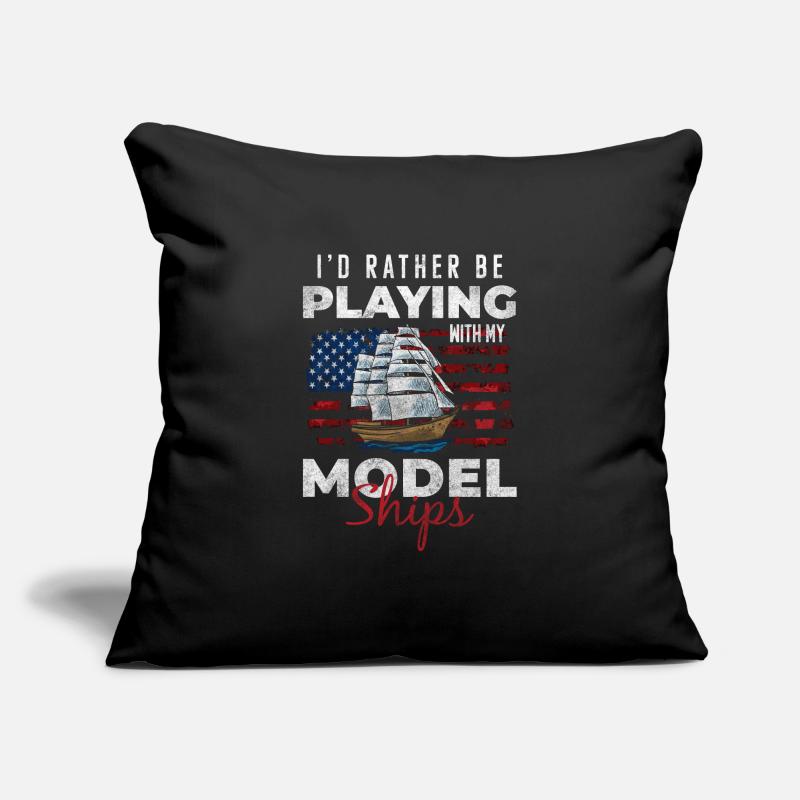 Ship Model Builder Shipping Sofa pillowcase 17,3'' x 17,3'' (45 x 45 cm)