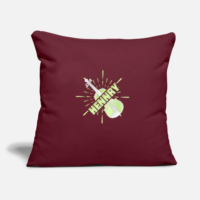 String instrument Hennry Sofa pillowcase 17,3'' x 17,3'' (45 x 45 cm)