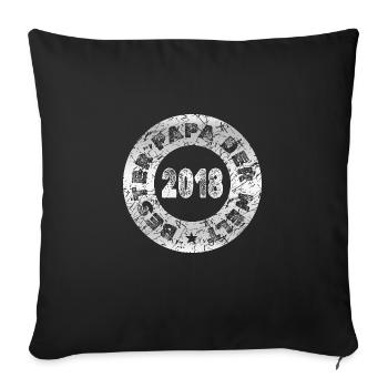 Opa 2018 - Sofakissenbezug 45 x 45 cm - Schwarz - Vorne