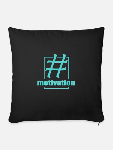 Trainer Trainer - Sofakissenbezug 45 x 45 cm - Schwarz