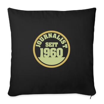 1960 1960 - Sofakissenbezug 45 x 45 cm - Schwarz - Vorne