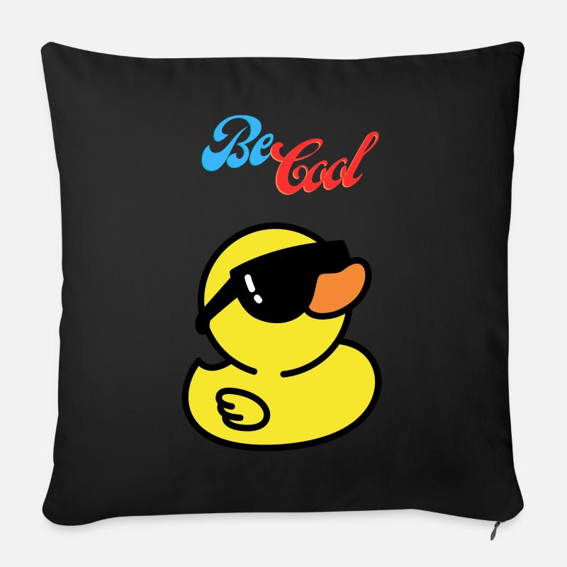 Be Cool - Sofakissenbezug 45 x 45 cm - Schwarz