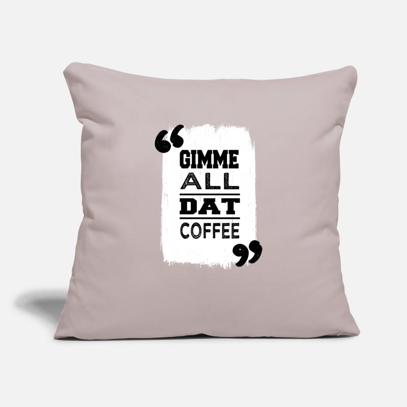 bday gift idea present idea cool coffeebean Sofakissenbezug 45 x 45 cm