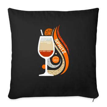 Best Spritz - Sofa pillowcase 17,3'' x 17,3'' (45 x 45 cm) - black - Front