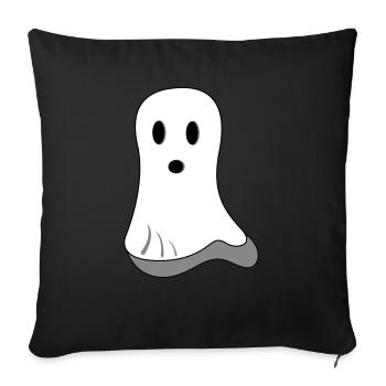 Ghost Halloween - Sofa pillowcase 17,3'' x 17,3'' (45 x 45 cm) - black - Front