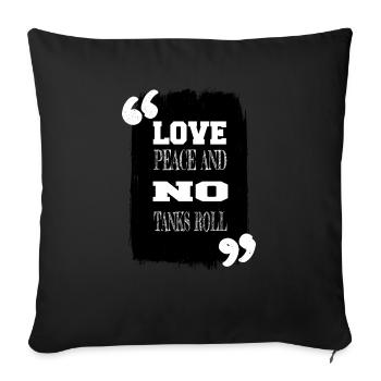 birthday present 60s bday present idea quote - Sofakissenbezug 45 x 45 cm - Schwarz - Vorne