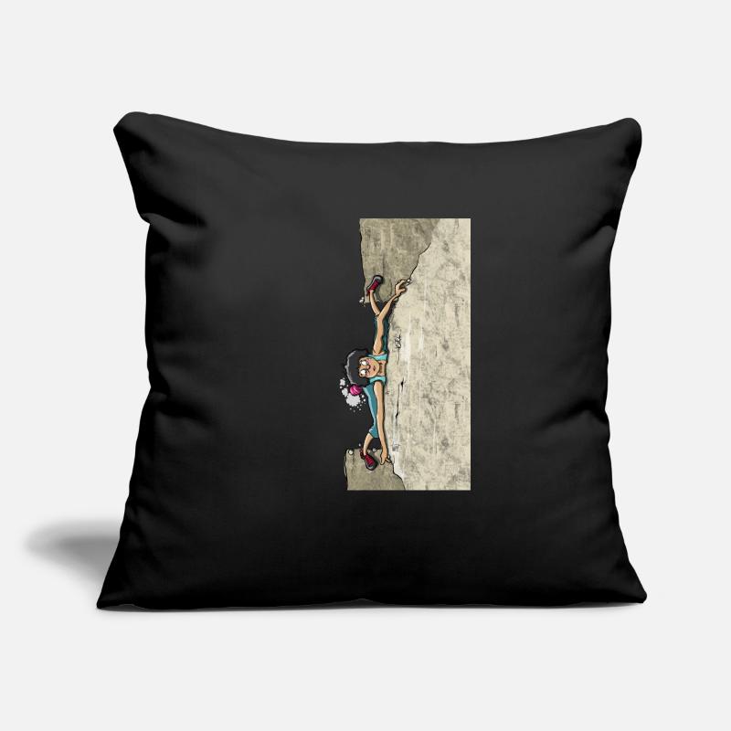 Escalade d’intersection Housse de coussin décorative 45 x 45 cm