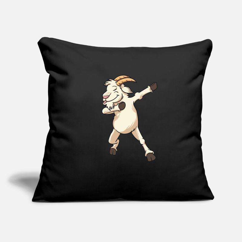 Cadeau de tshirt de danse de chèvre dabb dabb dabbin Housse de coussin décorative 45 x 45 cm