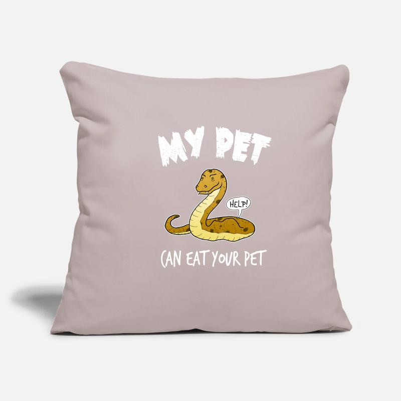 Snake Python Pet Funny Gift Sofa pillowcase 17,3'' x 17,3'' (45 x 45 cm)