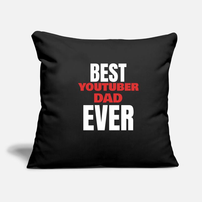 Youtube Youtuber Vlogging Vlog Far Geschenk Sofakissenbezug 45 x 45 cm