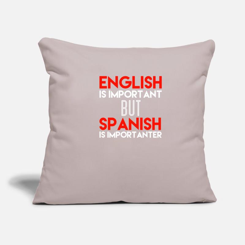 Spanisch Spanisch Geschenkidee Spanisch Sprecher Geschenke Sofakissenbezug 45 x 45 cm