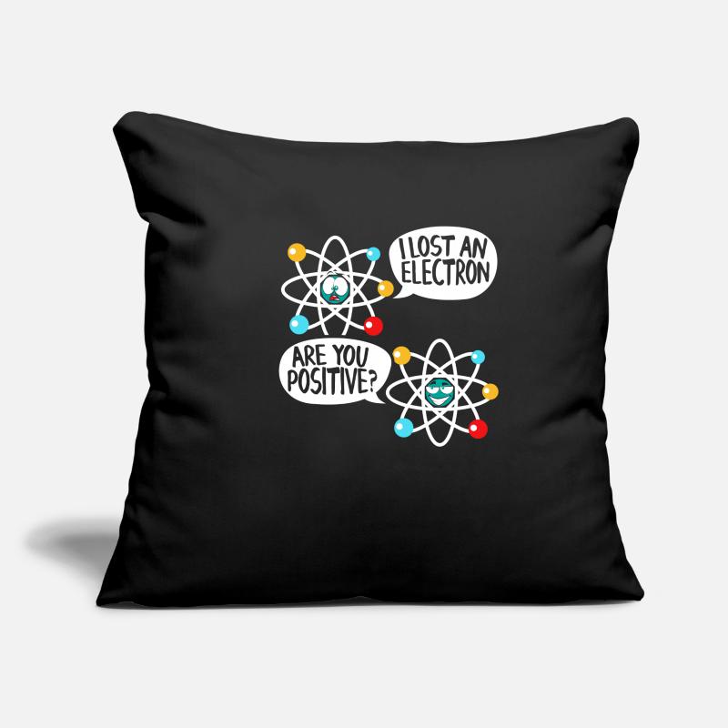 I Lost An Electron Physics Atom Physics Science Sofa pillowcase 17,3'' x 17,3'' (45 x 45 cm)
