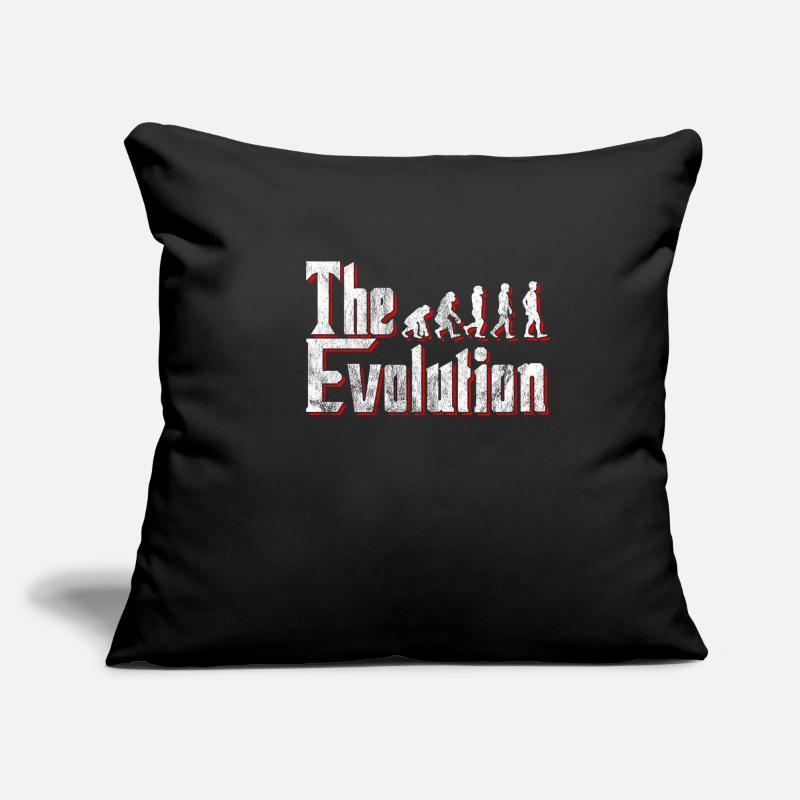 Evolution des Menschen Sofakissenbezug 45 x 45 cm