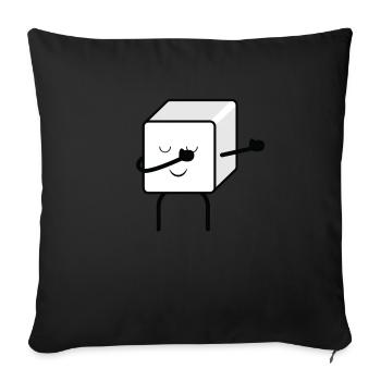 Funny Diabetic Shirt Type 1 Diabetes Funny T-Shirt - Sofakissenbezug 45 x 45 cm - Schwarz - Vorne