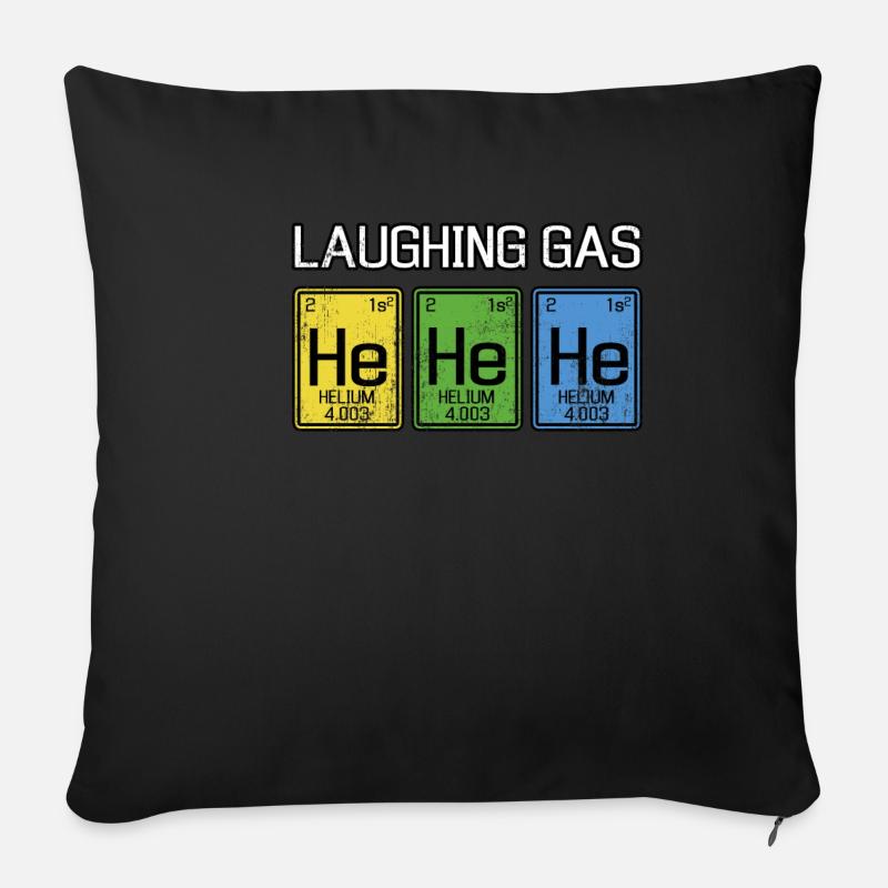 Chemiker Chemie Student Witz Uni Labor Geschenk - Sofakissenbezug 45 x 45 cm - Schwarz