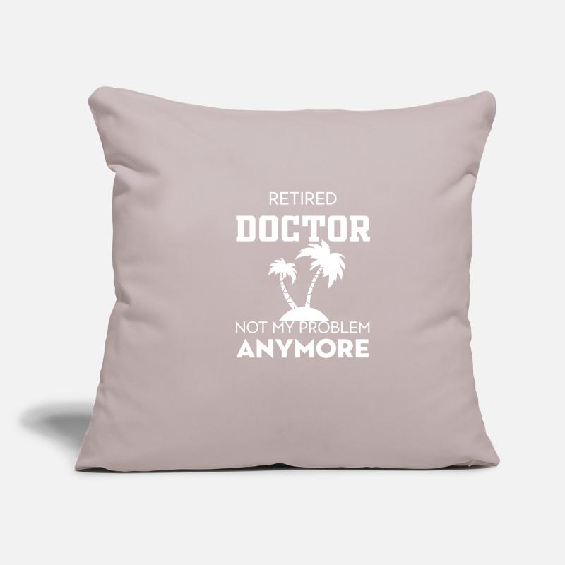 Ce n’est plus mon problème Housse de coussin décorative 45 x 45 cm