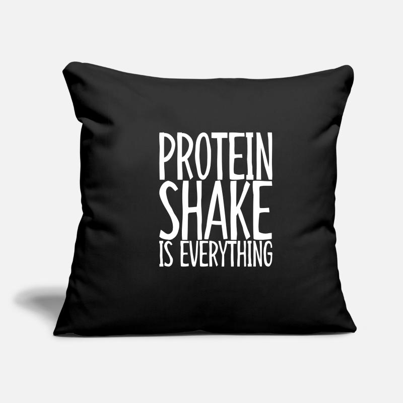 Protein Shake Is Everything 3 Sofa pillowcase 17,3'' x 17,3'' (45 x 45 cm)