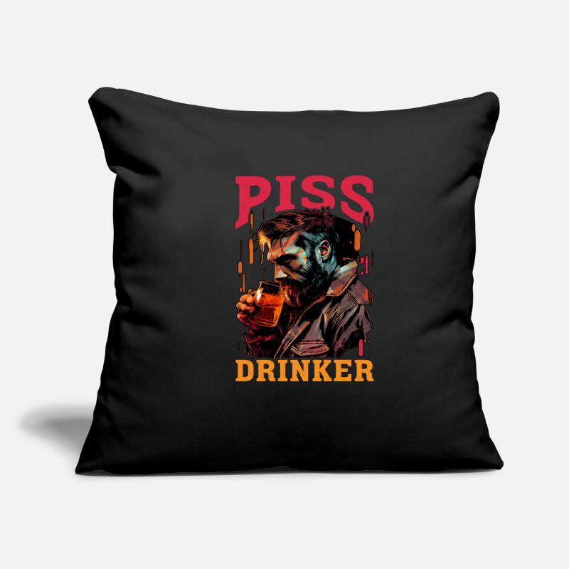 Piss Drinker 36 Sofa pillowcase 17,3'' x 17,3'' (45 x 45 cm)