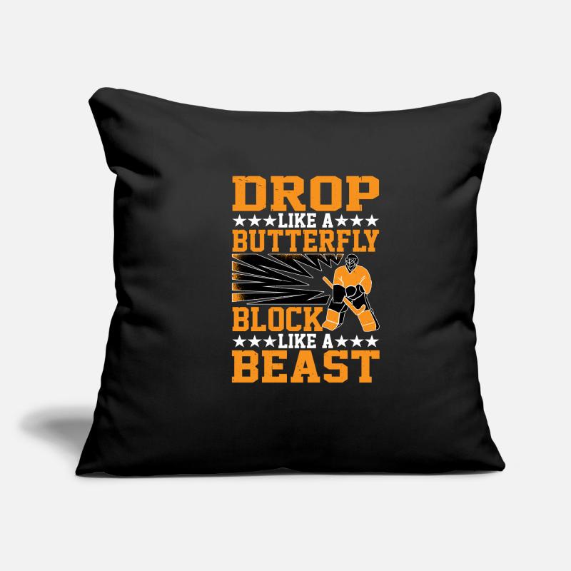 Drop Like A Butterfly, Block Like A Beast 3 Sofa pillowcase 17,3'' x 17,3'' (45 x 45 cm)