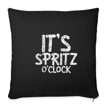 It's Spritz O'clock 3 - Sofa pillowcase 17,3'' x 17,3'' (45 x 45 cm) - black - Front