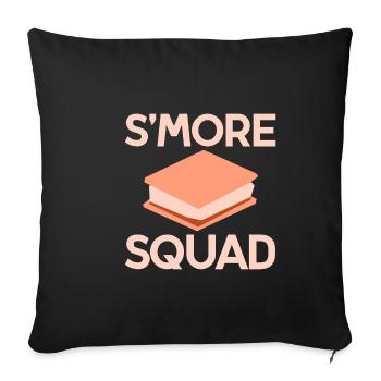 S'more Squad 4 - Sofakissenbezug 45 x 45 cm - Schwarz - Vorne