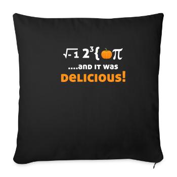 Des équations mathématiques amusantes et - Housse de coussin décorative 45 x 45 cm - noir - Devant