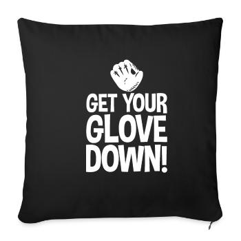 Get Your Glove Down 4 - Sofakissenbezug 45 x 45 cm - Schwarz - Vorne