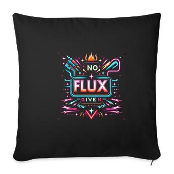 Pas de flux donné 13 - Housse de coussin décorative 45 x 45 cm - noir - Devant
