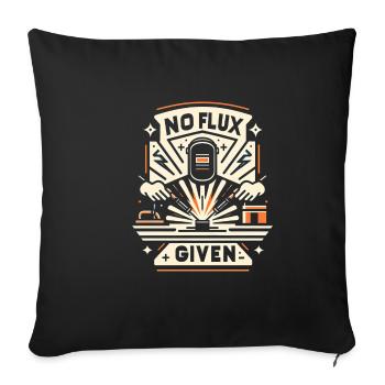 Pas de flux donné 16 - Housse de coussin décorative 45 x 45 cm - noir - Devant