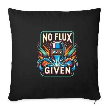 Pas de flux donné 12 - Housse de coussin décorative 45 x 45 cm - noir - Devant