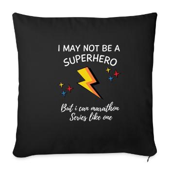K-Drama Lover Funny KDrama Mom - Sofa pillowcase 17,3'' x 17,3'' (45 x 45 cm) - black - Front