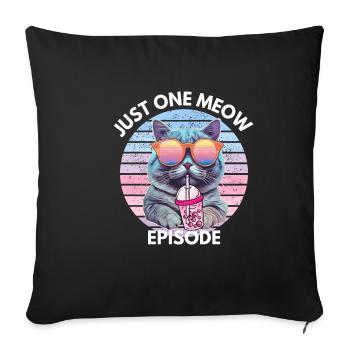K-Drama Lover Funny KDrama Mom - Sofa pillowcase 17,3'' x 17,3'' (45 x 45 cm) - black - Front