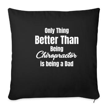 The only thing better than a - Sofa pillowcase 17,3'' x 17,3'' (45 x 45 cm) - black - Front