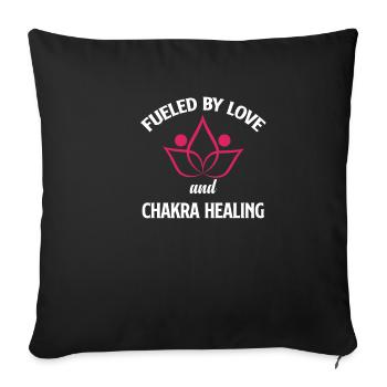 Reiki Is My Jam Chakra Healing, Buddhist - Sofa pillowcase 17,3'' x 17,3'' (45 x 45 cm) - black - Front
