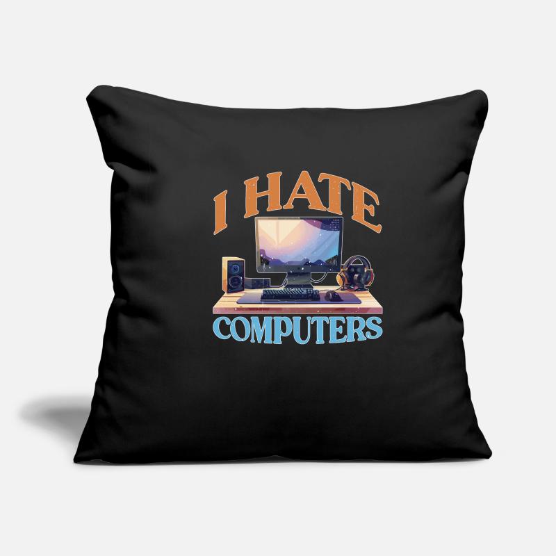 I Hate Computers 2 Sofakissenbezug 45 x 45 cm
