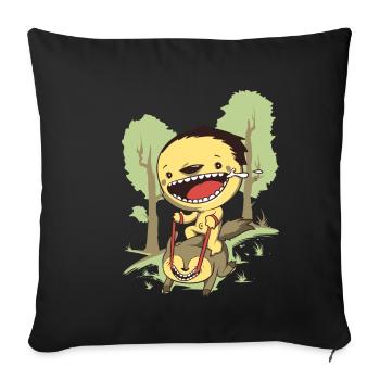 Ride Lustig Geschenk Geschenkidee - Sofakissenbezug 45 x 45 cm - Schwarz - Vorne