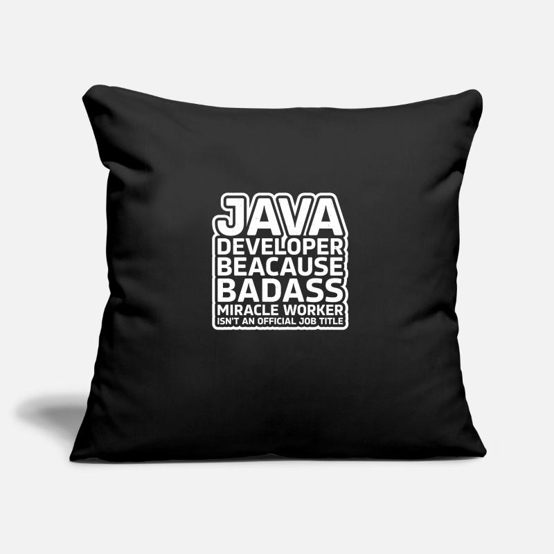 Java Developer Badass Sofakissenbezug 45 x 45 cm