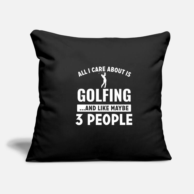golf Housse de coussin décorative 45 x 45 cm