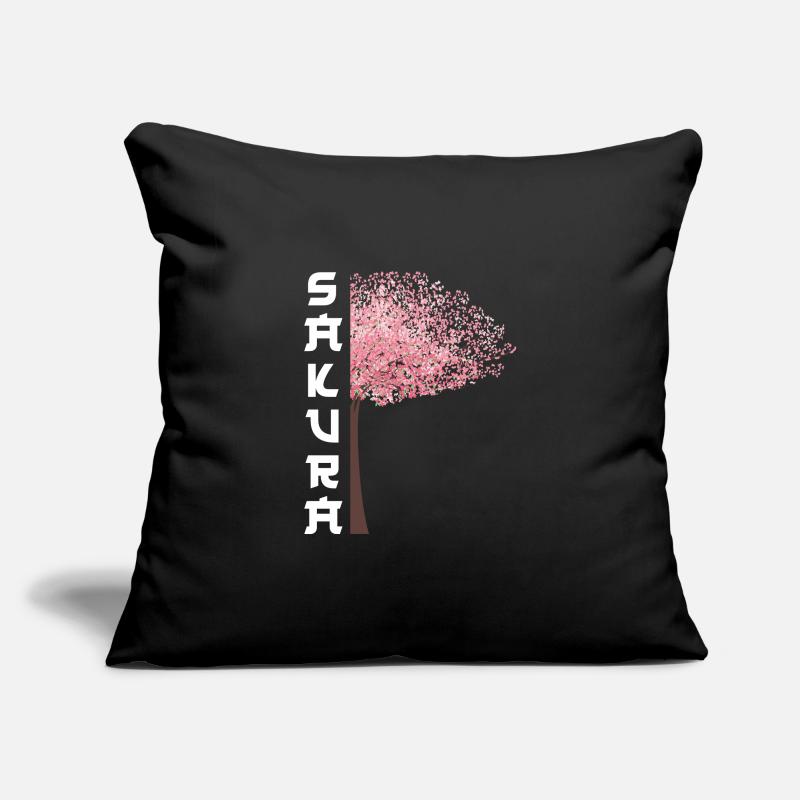 Sakura Tree Japanese Cherry Blossoms Sofa pillowcase 17,3'' x 17,3'' (45 x 45 cm)