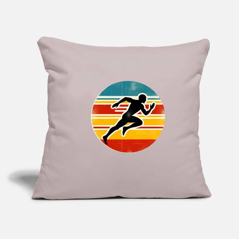Sprinter - Athlétisme Housse de coussin décorative 45 x 45 cm