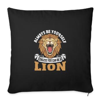 Soyez toujours vous-même à moins que vous ne le puissiez - Housse de coussin décorative 45 x 45 cm - noir - Devant
