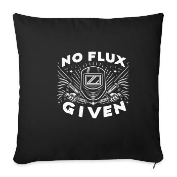 pas de flux donné 8 - Housse de coussin décorative 45 x 45 cm - noir - Devant