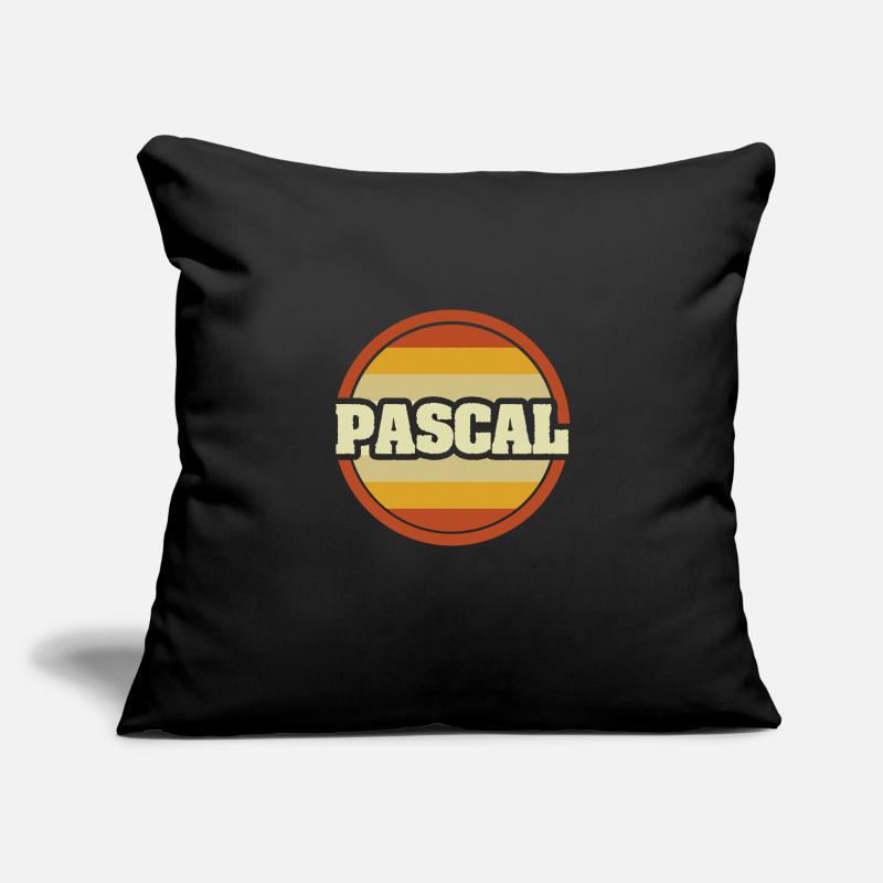 Pascal Housse de coussin décorative 45 x 45 cm