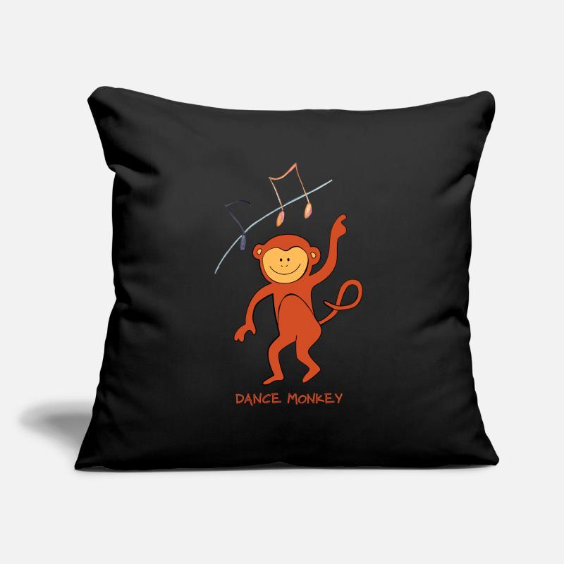 Dance Monkey Sofa pillowcase 17,3'' x 17,3'' (45 x 45 cm)