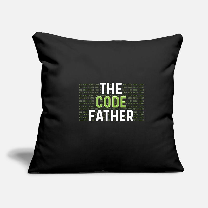 The Code Father. IT specialist Gift Sofa pillowcase 17,3'' x 17,3'' (45 x 45 cm)