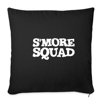 S'more Squad - Sofakissenbezug 45 x 45 cm - Schwarz - Vorne