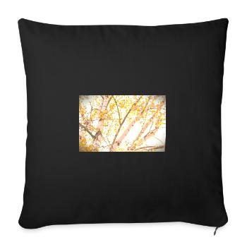 6 - Housse de coussin décorative 45 x 45 cm - noir - Devant