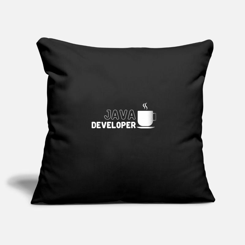 Java Developer Coffee Kaffee Sofakissenbezug 45 x 45 cm
