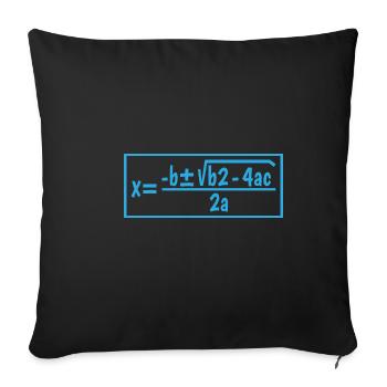 Quadratic Formula For Math Class 10 - Sofa pillowcase 17,3'' x 17,3'' (45 x 45 cm) - black - Front