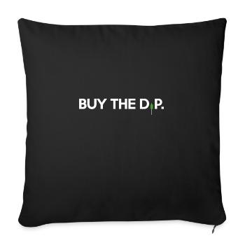 Buy the dip - Sofa pillowcase 17,3'' x 17,3'' (45 x 45 cm) - black - Front